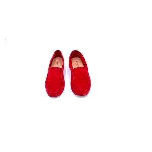 Carlos Pasolini Red Suede Moccasins